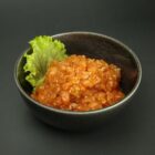 Tatar z łososia<a target="_blank" class="btn btn-order-promo-menu" href="https://sushimariuszlewandowski.papu.io/restaurant/shin-jidai-sushi-warszawa/menu/meal/5cadb1fb1f8b4f6e89e3596b7585f9e9">Zamów online</a>