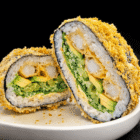 MEGA Burger krewetki w tempurze<a target="_blank" class="btn btn-order-promo-menu" href="https://sushimariuszlewandowski.papu.io/restaurant/shin-jidai-sushi-warszawa/menu/meal/691f72aabe0344d6b801689ae7fb21c3">Zamów online</a>
